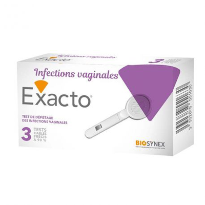 EXACTO Test d'infection vaginale /3 tests